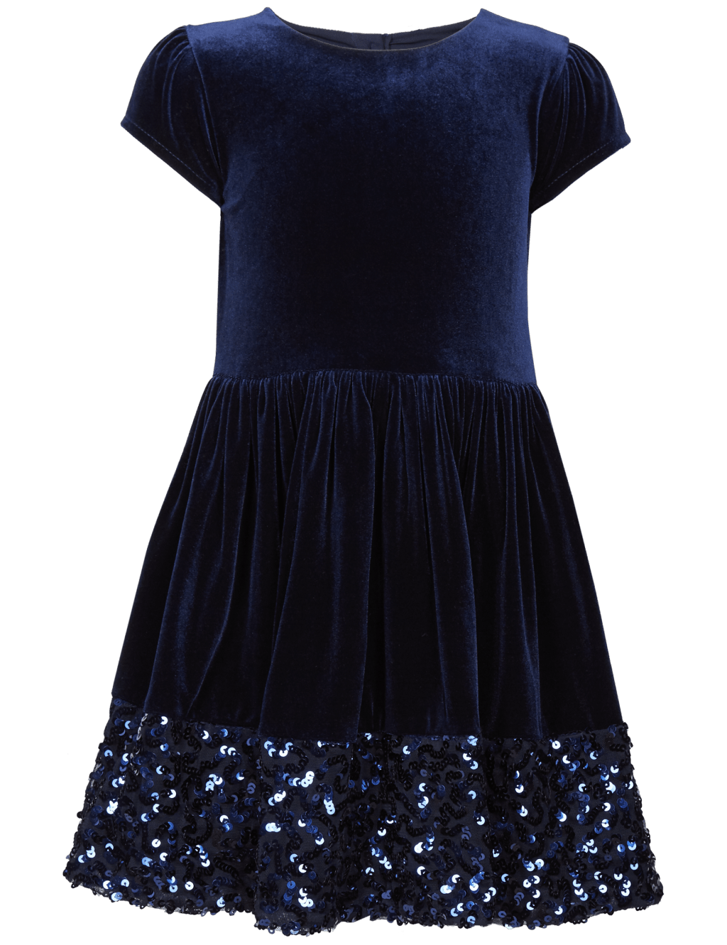 Sequin Velvet Dress (1-10 Years) 5 of 6