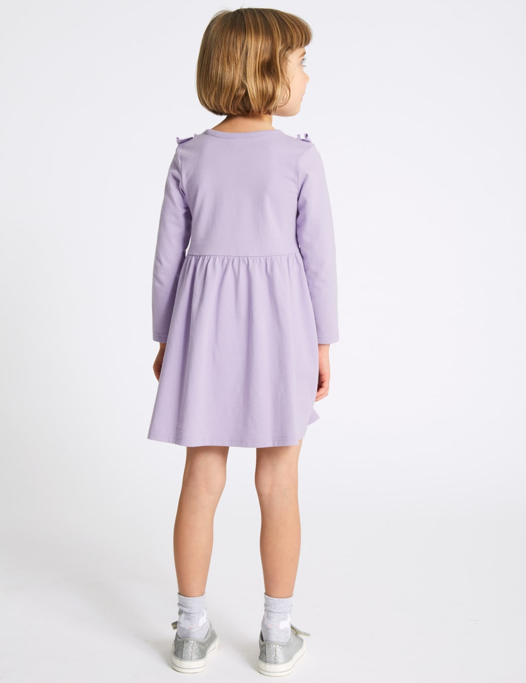 Frill Pure Cotton Dress (3 Months - 7 Years) 3 of 5