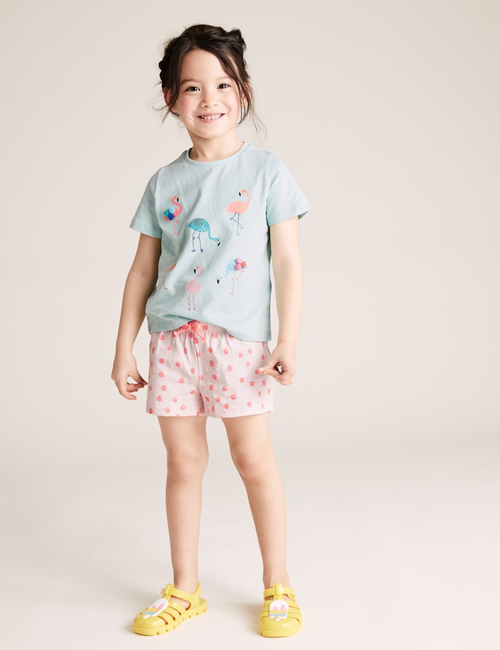 3pk Cotton Patterned Shorts (2-7 Yrs) 2 of 5