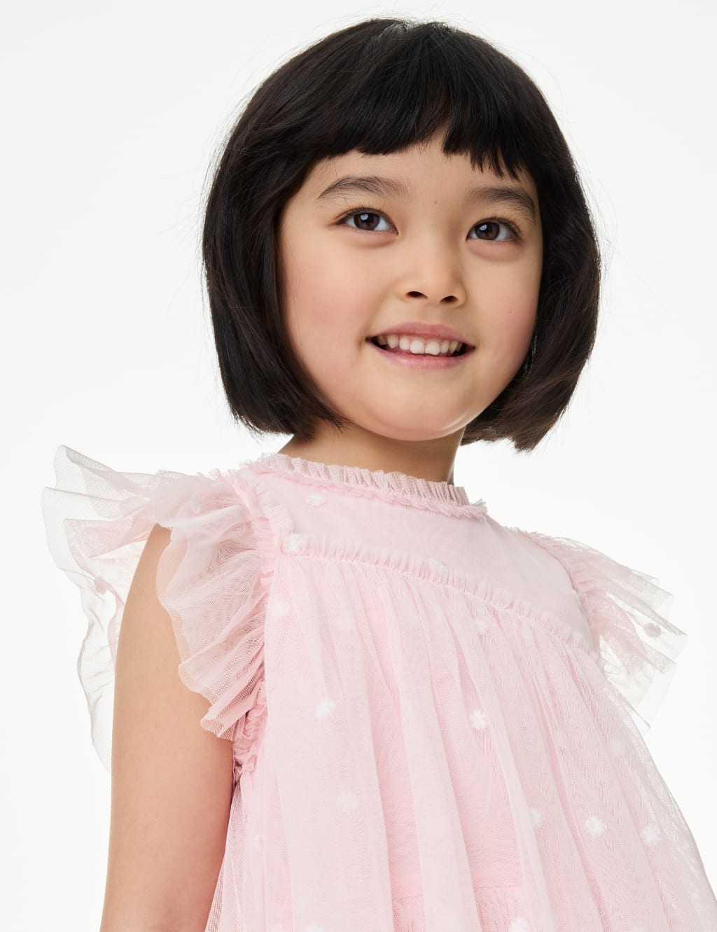 Embroidered Tulle Dress (2-16 Yrs) 4 of 5