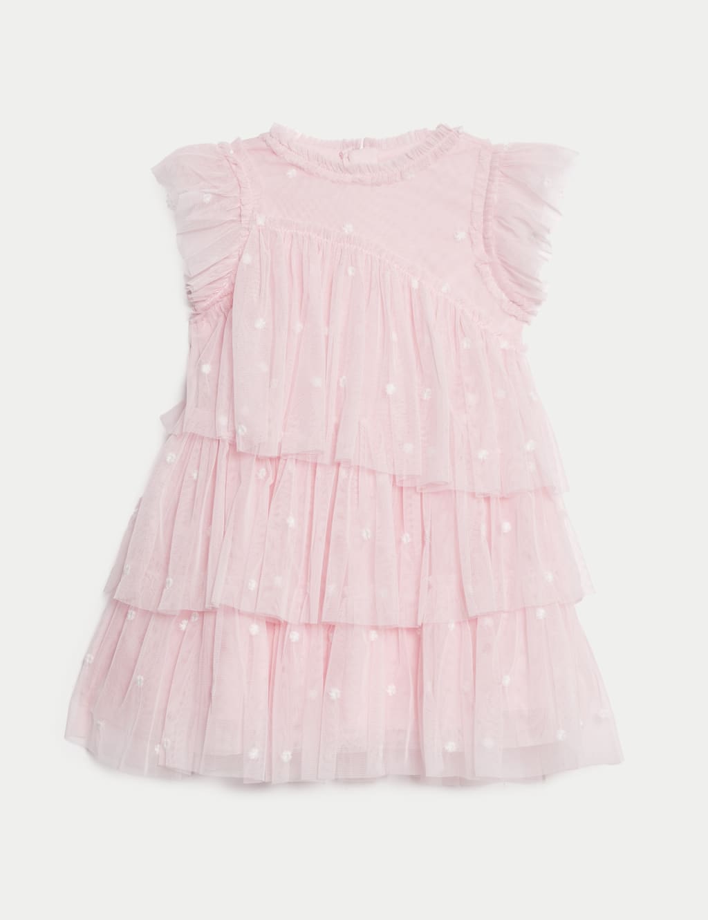 Embroidered Tulle Dress (2-16 Yrs) 2 of 5