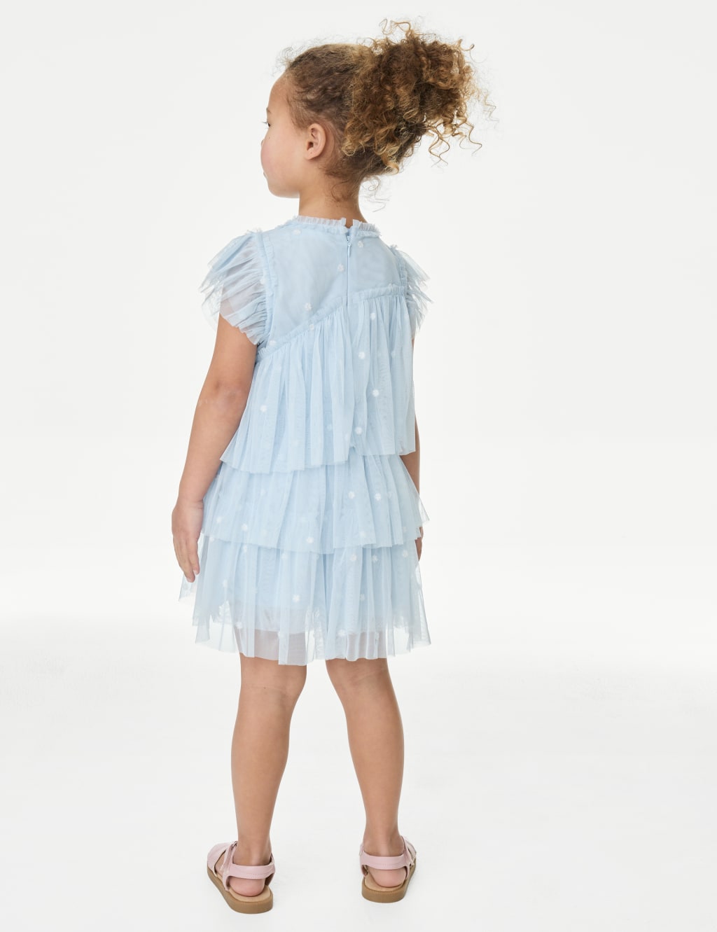 Embroidered Tulle Dress (2-16 Yrs) 4 of 4