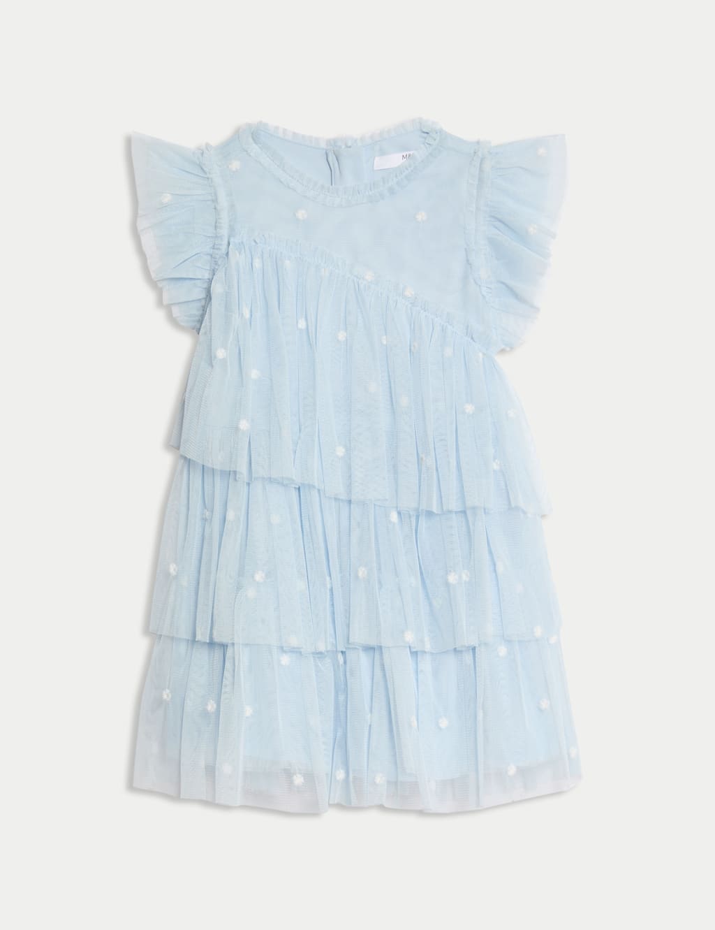 Embroidered Tulle Dress (2-16 Yrs) 2 of 4