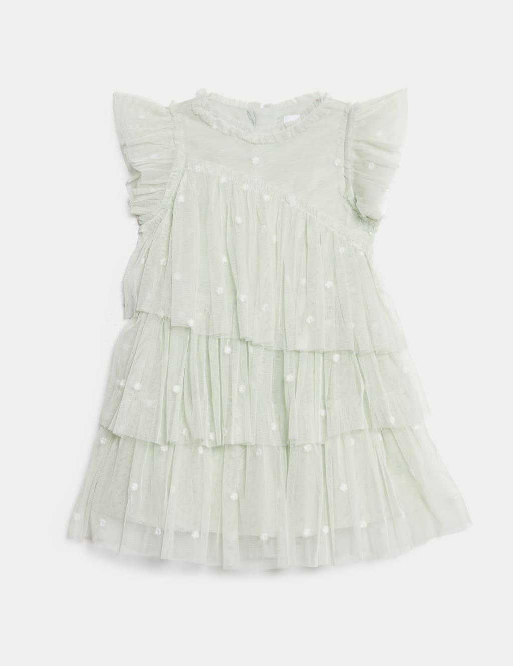 Embroidered Tulle Dress (2-16 Yrs) 2 of 5