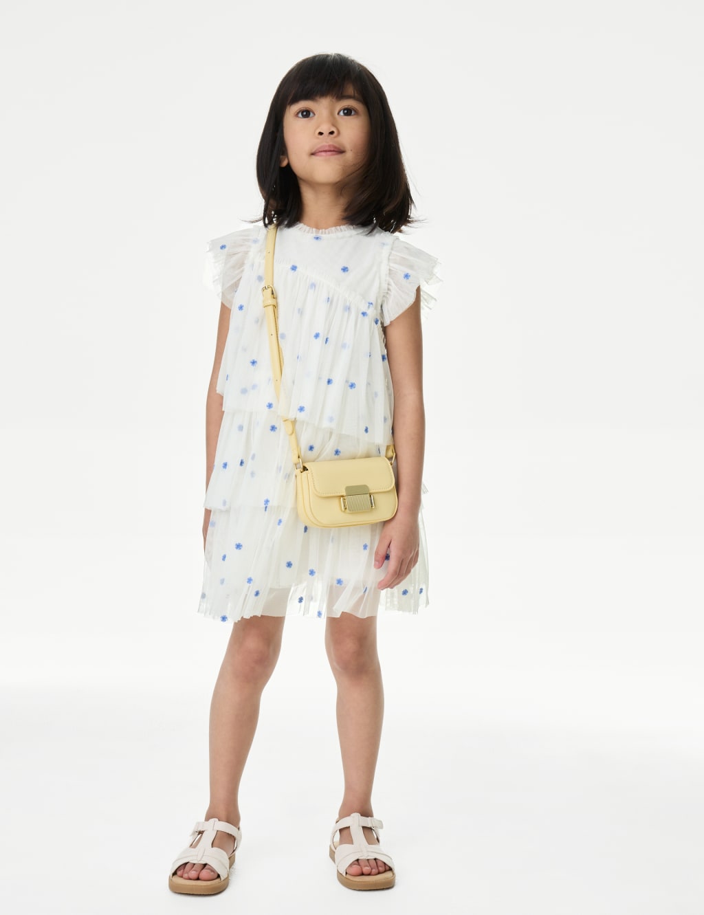 Embroidered Tulle Dress (2-16 Yrs) 3 of 5