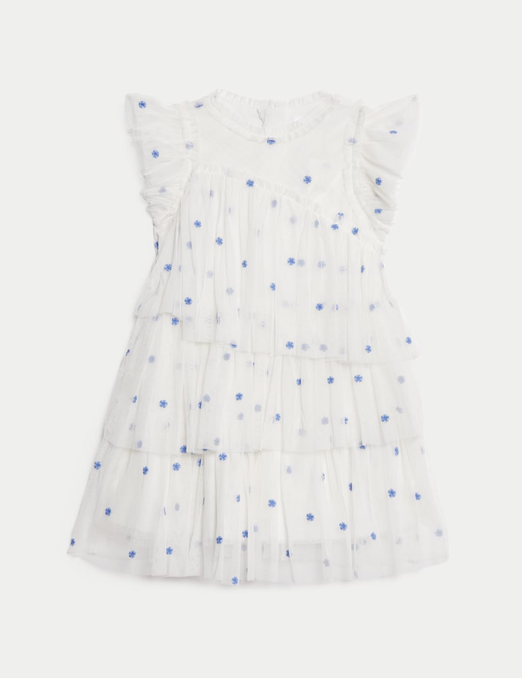 Embroidered Tulle Dress (2-16 Yrs) 2 of 5