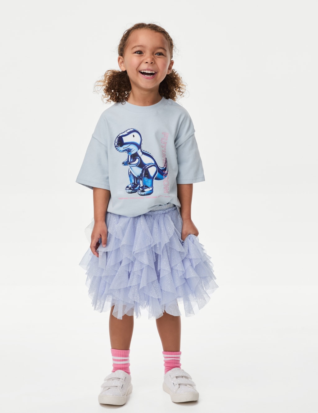 Tulle Glitter Star Tutu Skirt (2-8 Yrs) 3 of 6