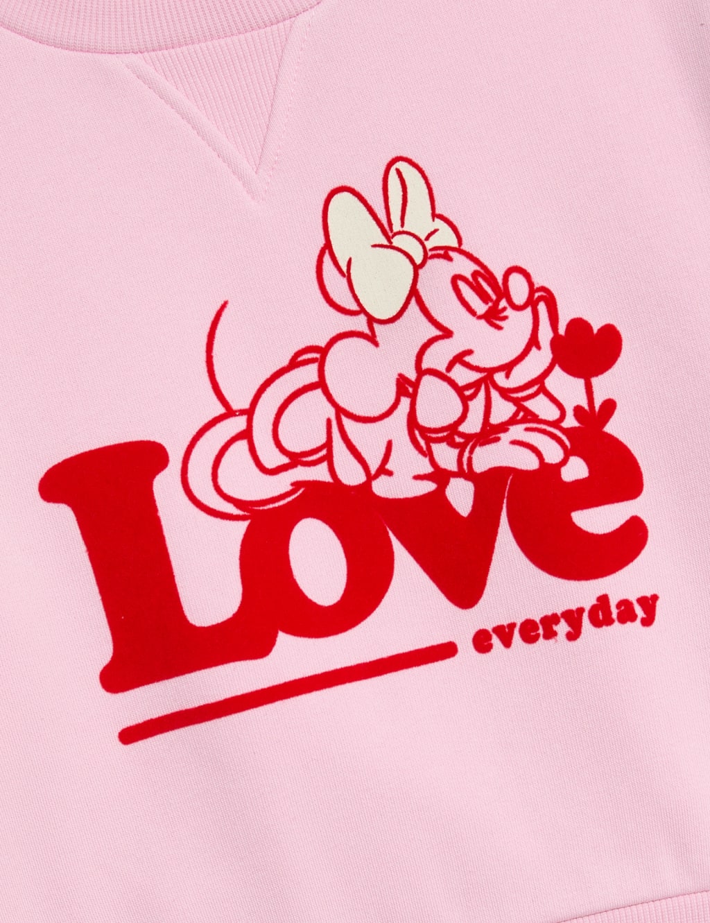 Cotton Rich Minnie Mouse™ Sweatshirt (2-8 Yrs) 5 of 6
