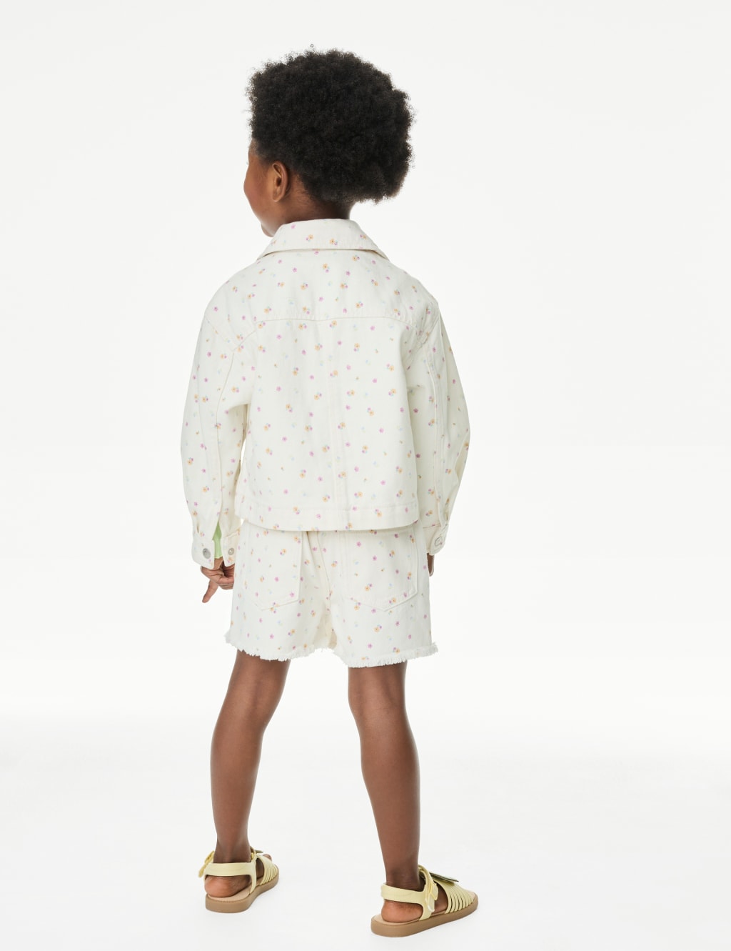 3pc Cotton Rich Ditsy Floral Outfit (2-8 Yrs) 5 of 7
