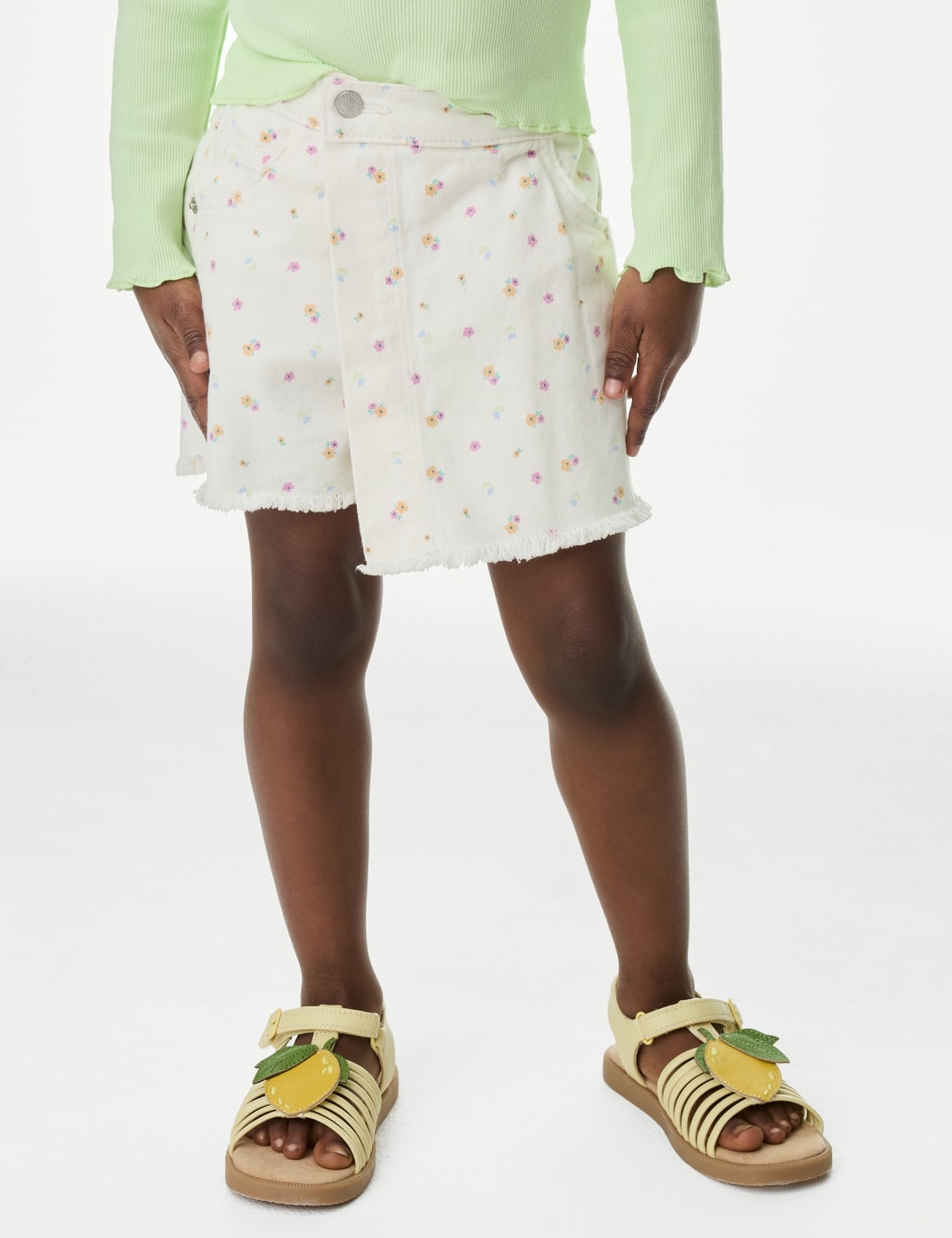 3pc Cotton Rich Ditsy Floral Outfit (2-8 Yrs) 6 of 7