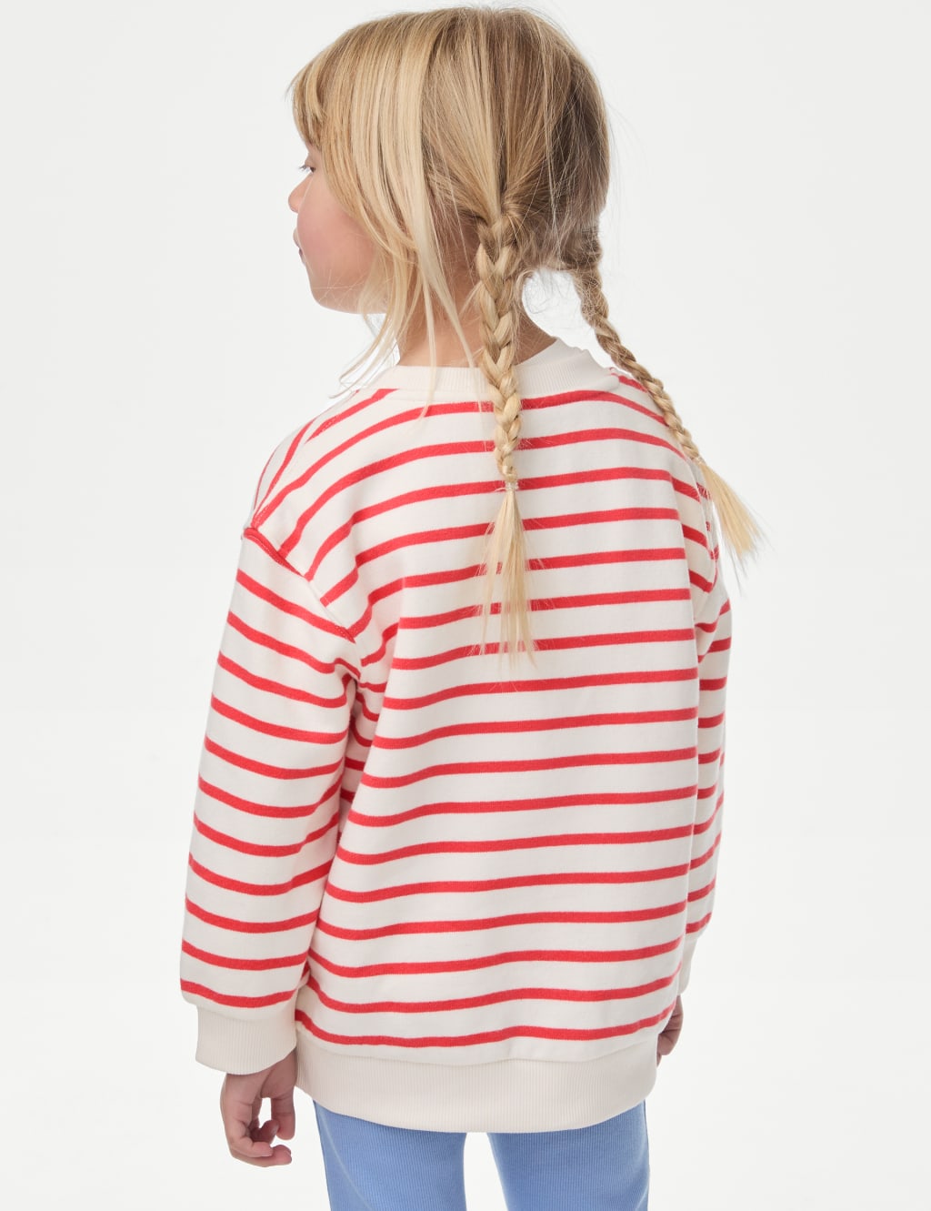 Cotton Rich Striped Sweatshirt (2-8 Yrs) 4 of 5