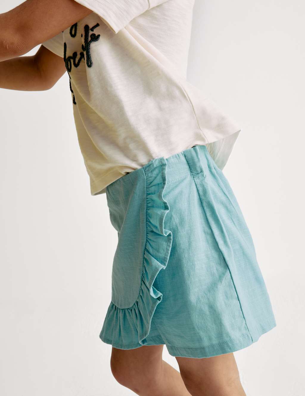 Pure Cotton Wrap Skort (2-8 Yrs) 5 of 7