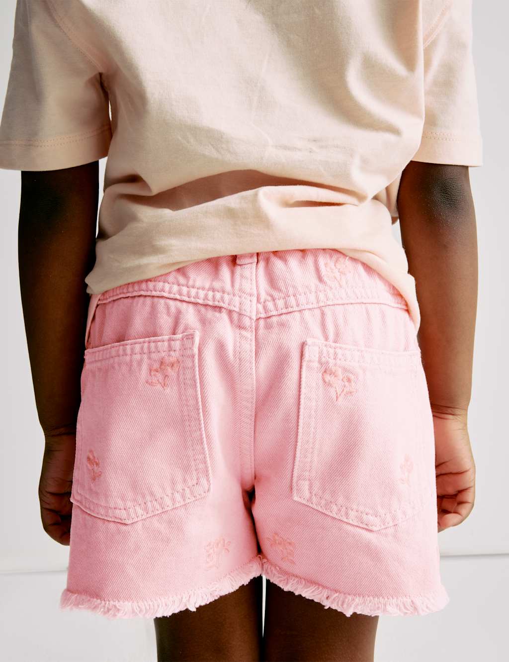 Mom Denim Shorts (2-8 Yrs) 3 of 7