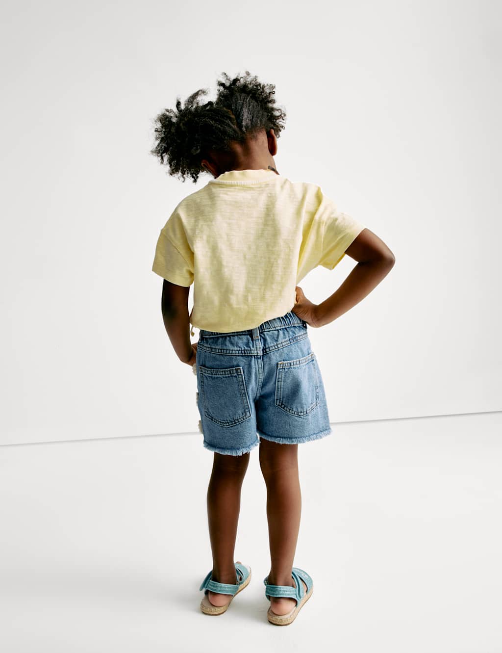 Mom Denim Shorts (2-8 Yrs) 5 of 7