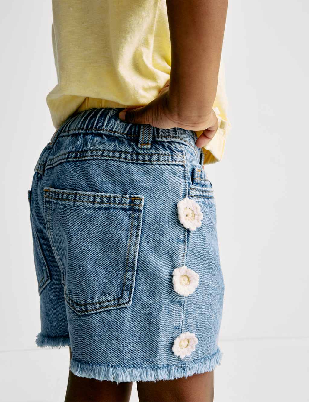 Mom Denim Shorts (2-8 Yrs) 6 of 7
