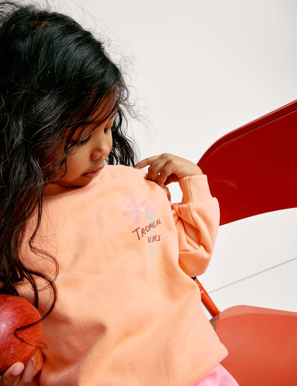 Cotton Rich Sunshine Slogan Sweatshirt (2-8 Yrs) 6 of 8
