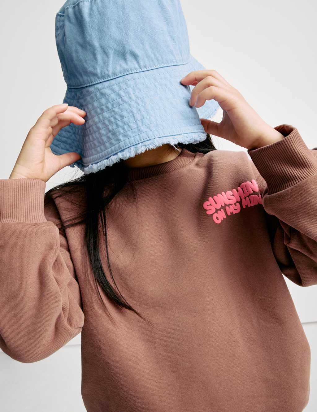 Cotton Rich Sunshine Slogan Sweatshirt (2-8 Yrs) 4 of 8