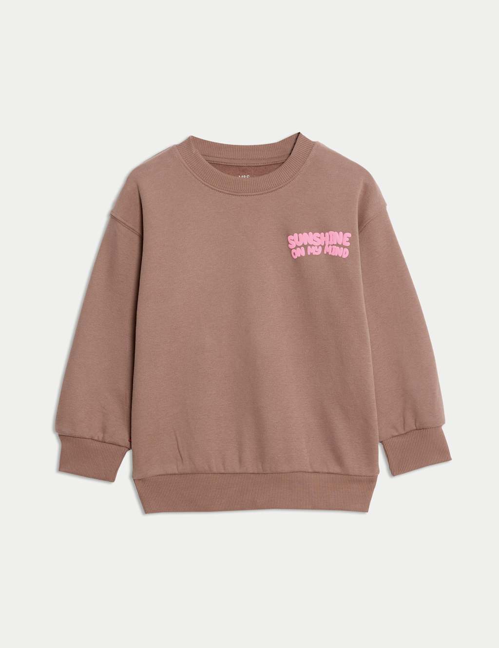 Cotton Rich Sunshine Slogan Sweatshirt (2-8 Yrs) 2 of 8