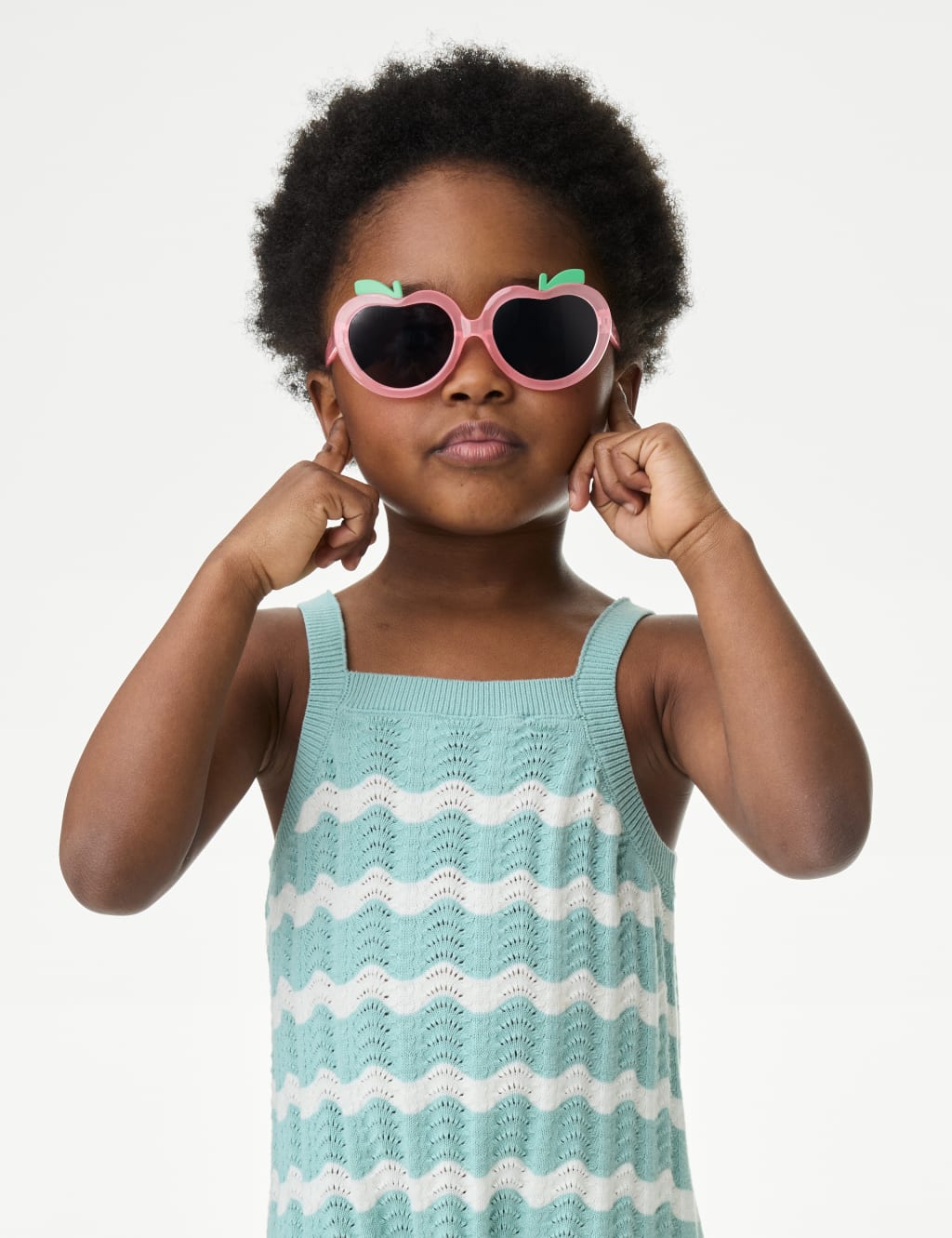 Pure Cotton Knitted Playsuit (2-8 Yrs) 3 of 5