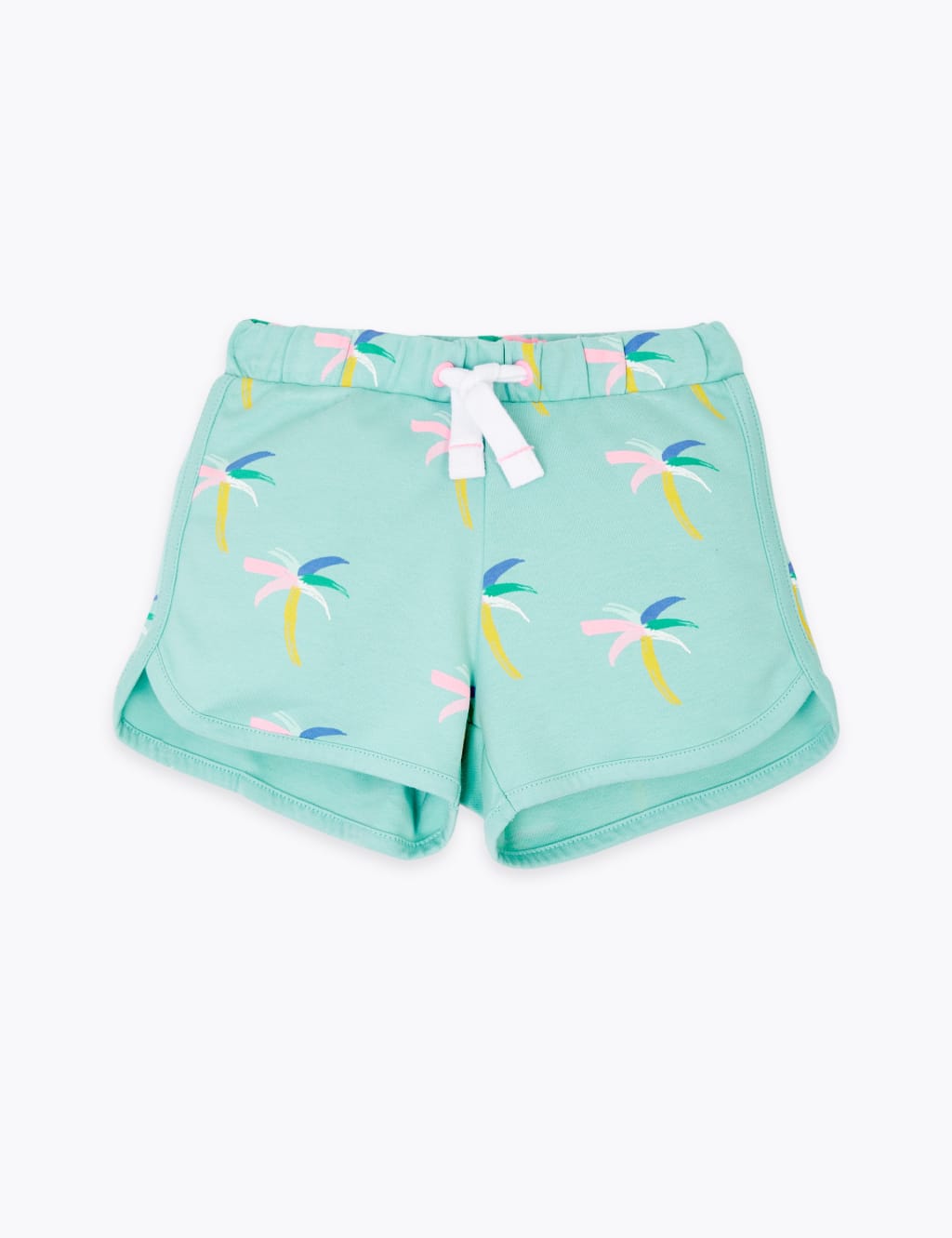 Cotton Palm Tree Print Shorts (2-7 Yrs) 2 of 5