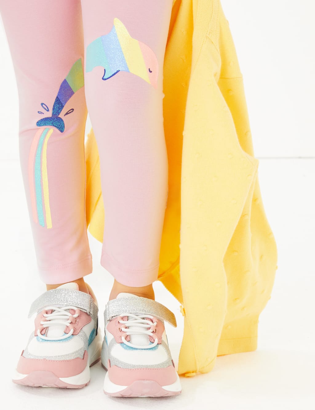 Cotton Dolphin Leggings (2-7 Yrs) 5 of 5