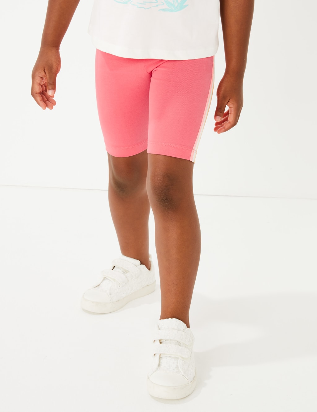 Regular Side Stripe Cycling Shorts (2-7 Yrs) 3 of 5