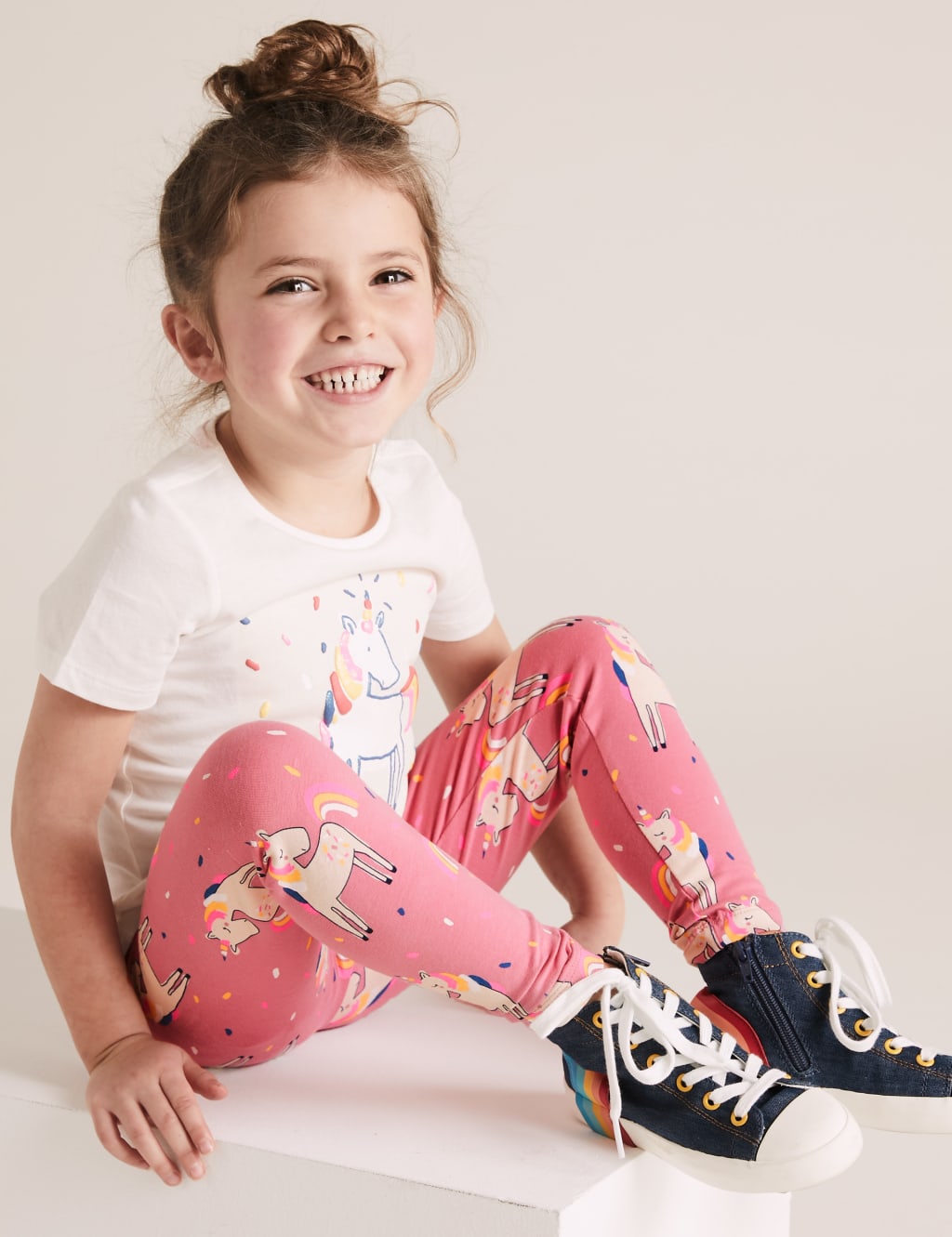Christmas unicorn leggings on sale