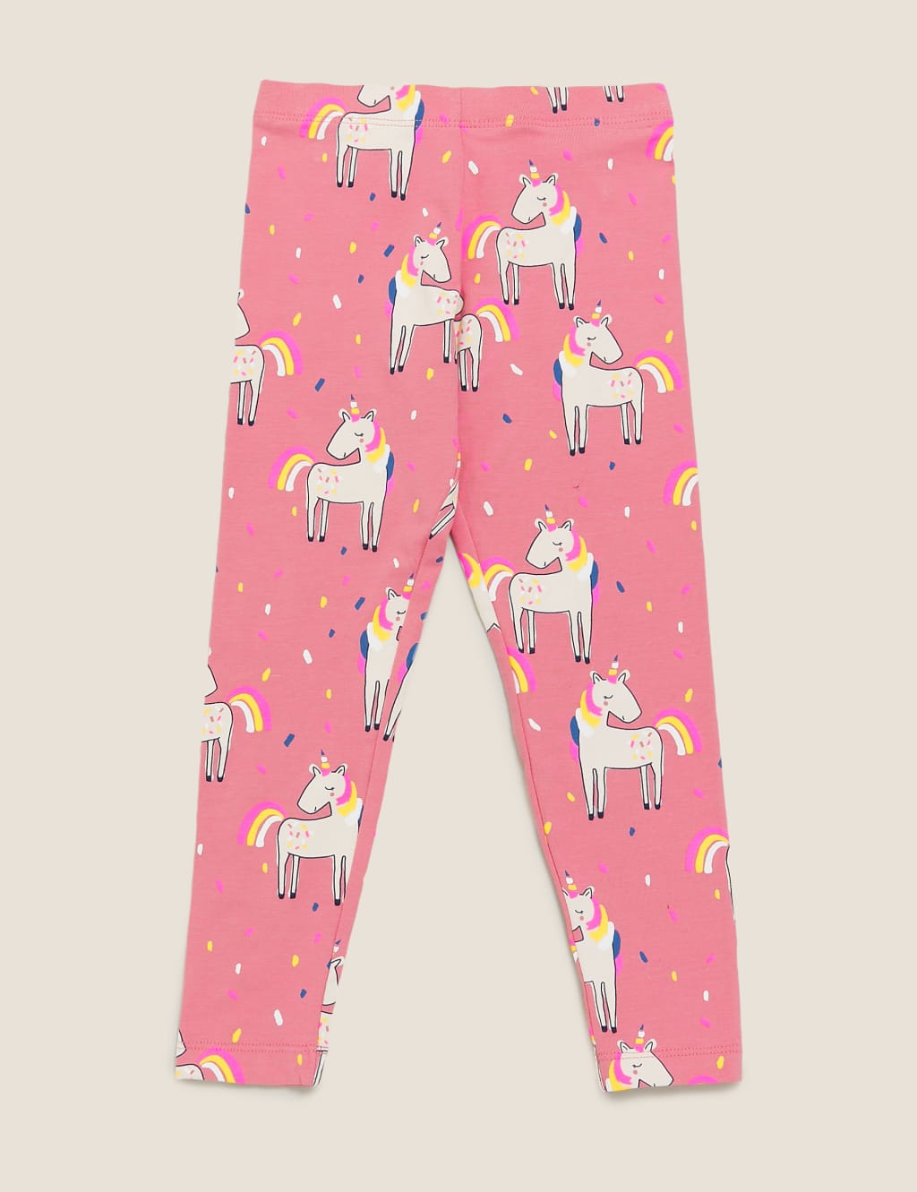 Cotton Unicorn Leggings 2 7 Yrs M S