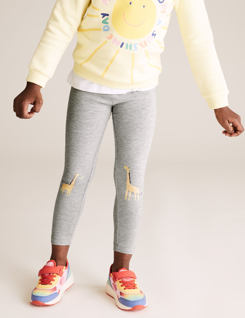 Cotton Giraffe Leggings (2-7 Yrs) 4 of 5