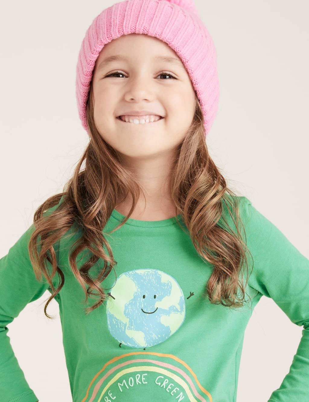 Pure Cotton Earth Rainbow Top 1 of 4