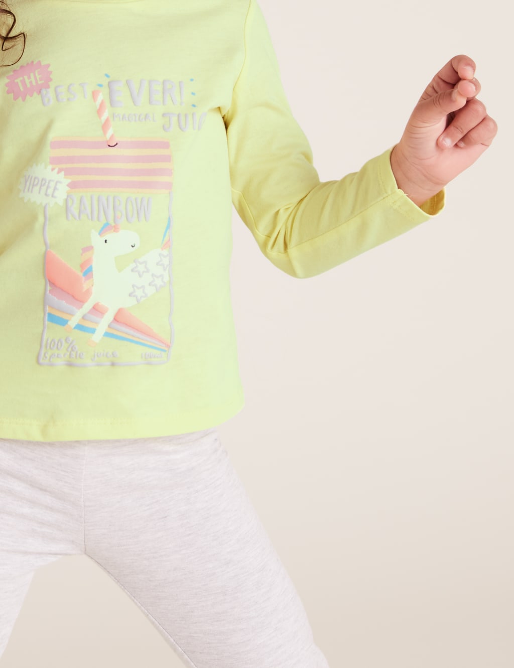 Pure Cotton Unicorn Top (2-7 Yrs) 3 of 4