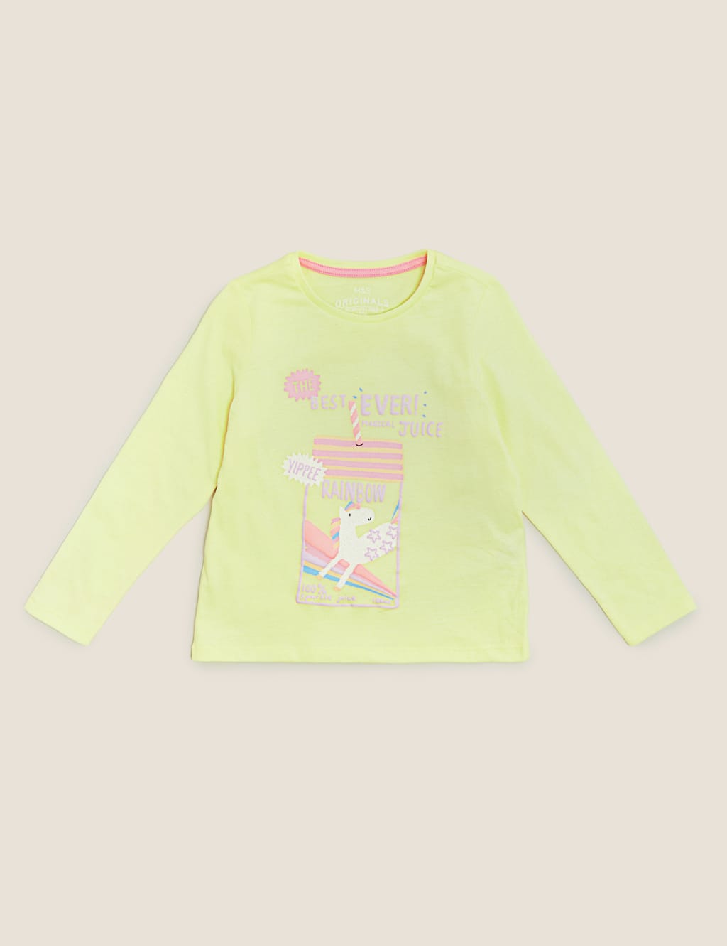 Pure Cotton Unicorn Top (2-7 Yrs) 2 of 4