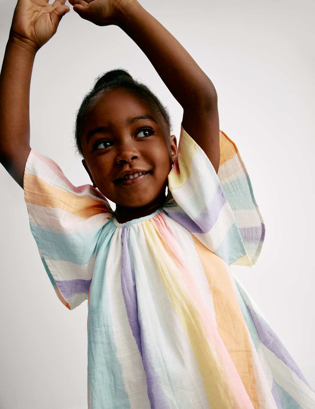 Pure Cotton Rainbow Dress (2-8 Yrs) 5 of 7