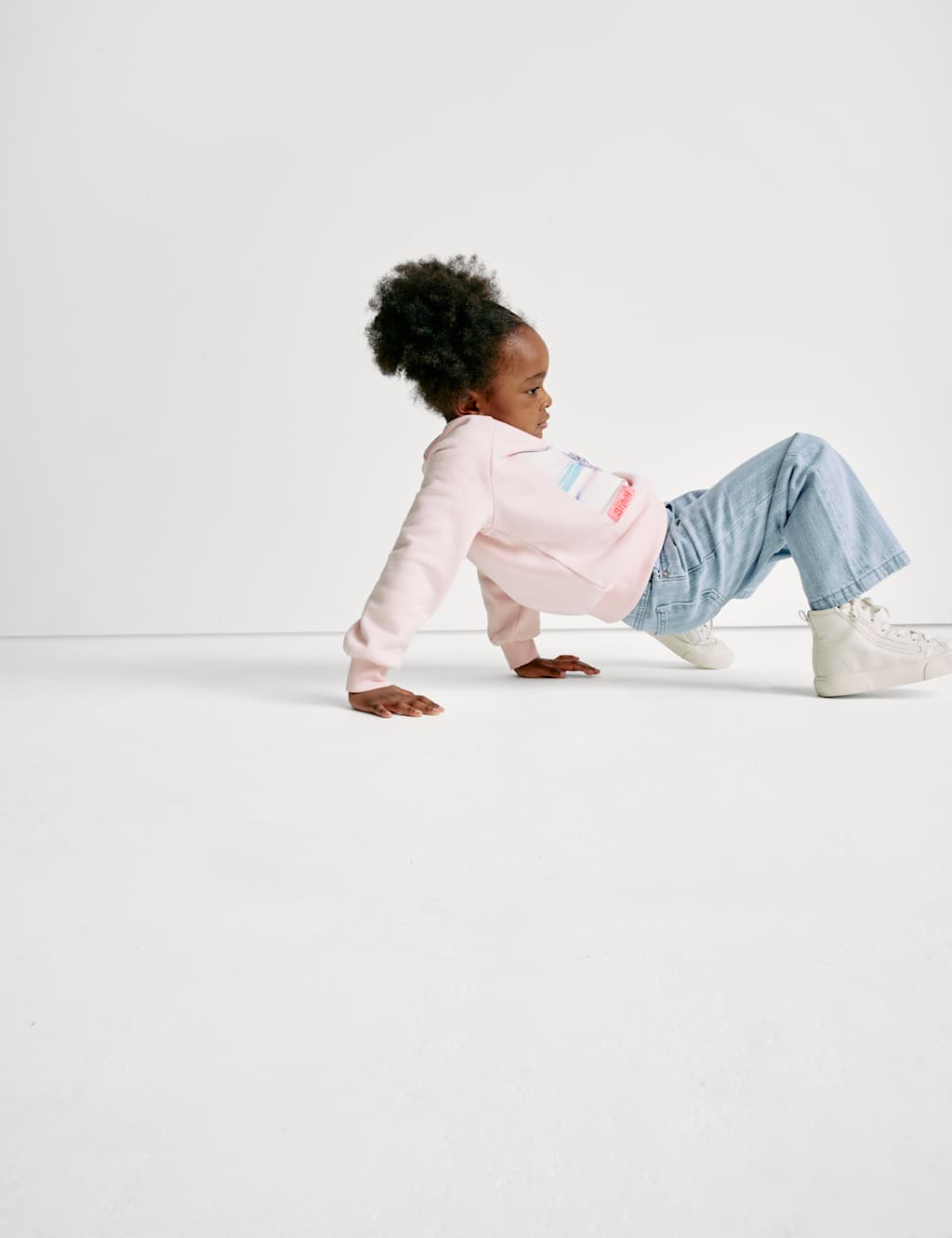 Wide Leg Denim Striped Jeans (2-16 Yrs) 6 of 7