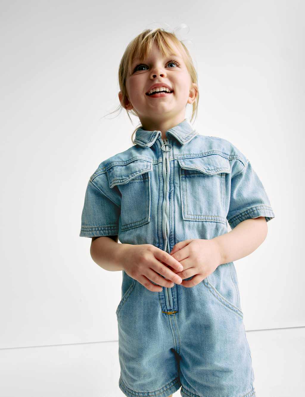 Denim Boiler Suit (2-8 Yrs) 1 of 7