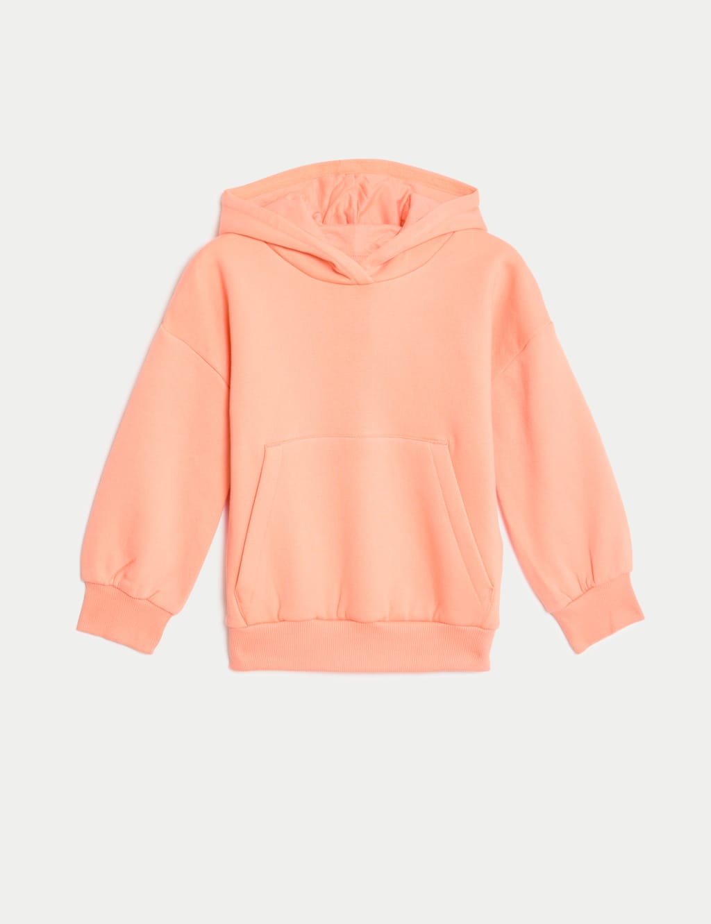 Cotton Rich Plain Hoodie (2-8 Yrs) 2 of 2