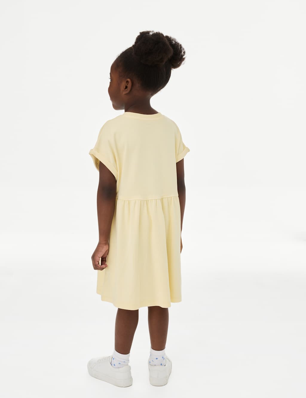 Cotton Rich Jersey Dress (2-8 Yrs) 4 of 4