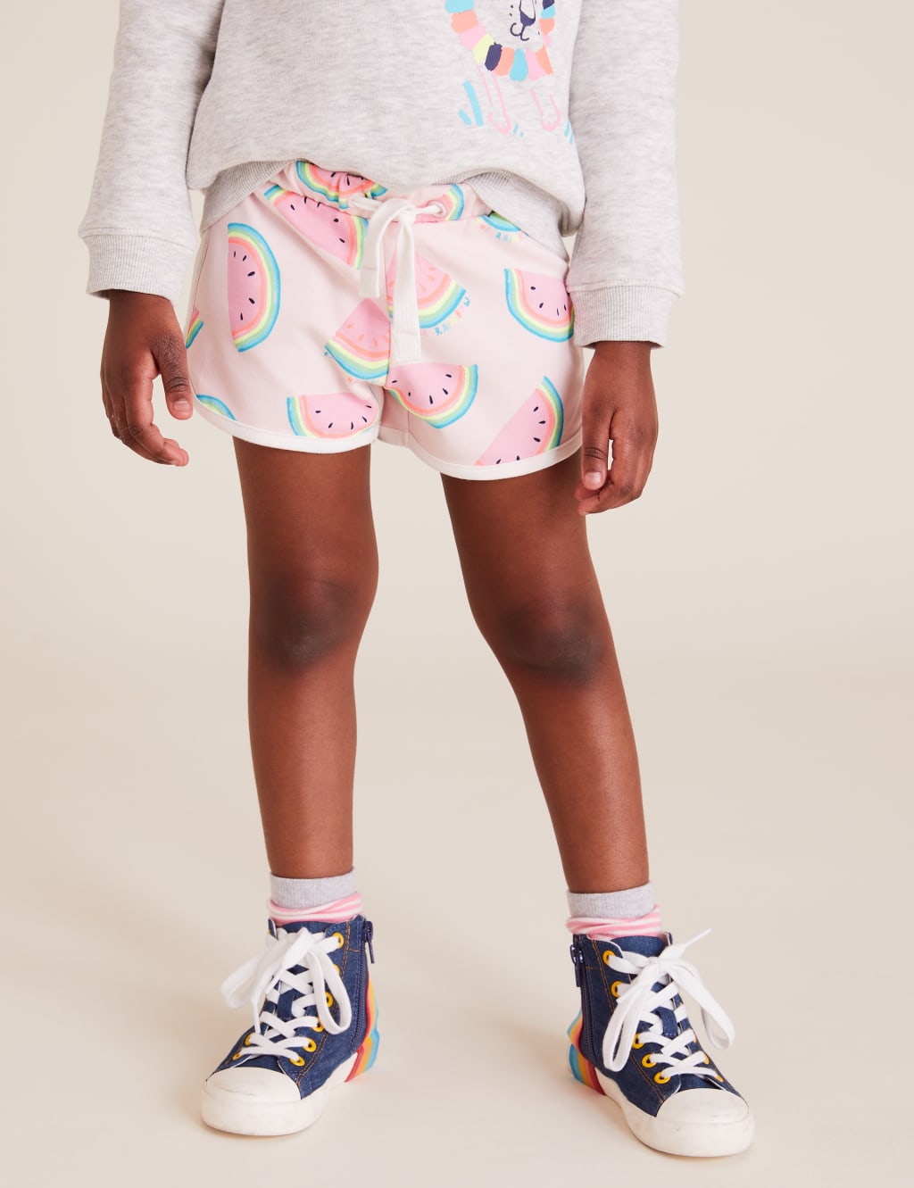 Cotton Melon Print Shorts (2-7 Yrs) 4 of 5
