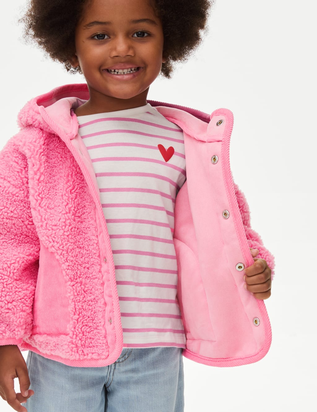 Hooded jacket girls clearance