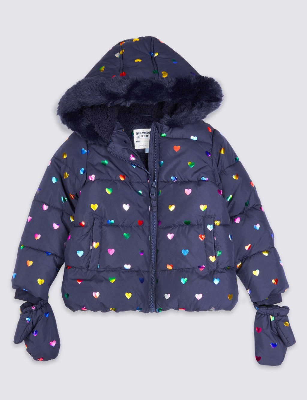 M&s baby girl coat clearance