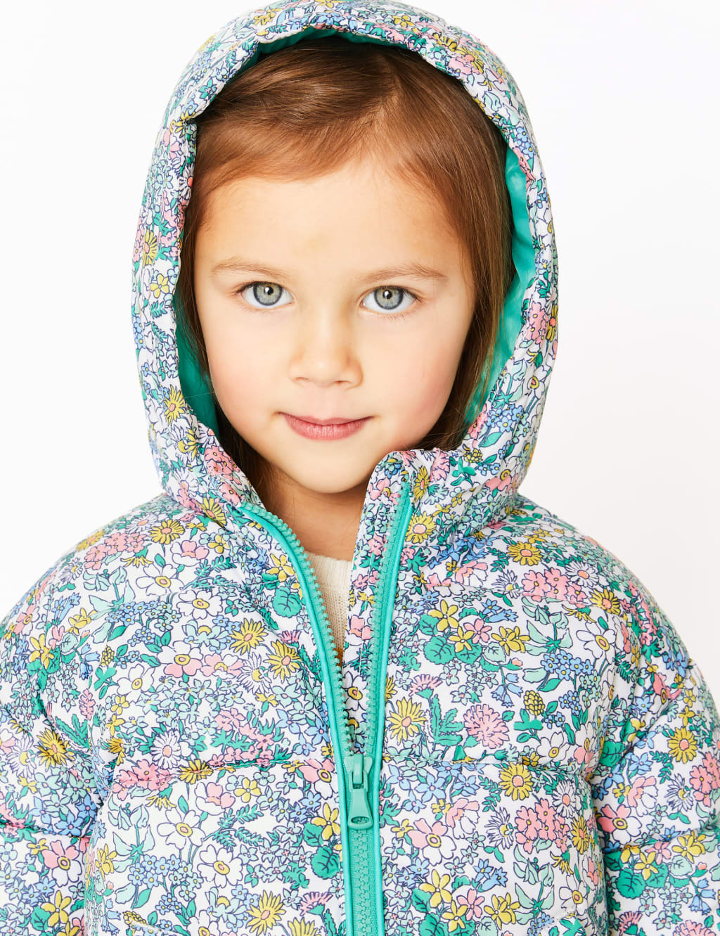 Lightweight Floral Padded Coat (2-7 Years) 3 of 5