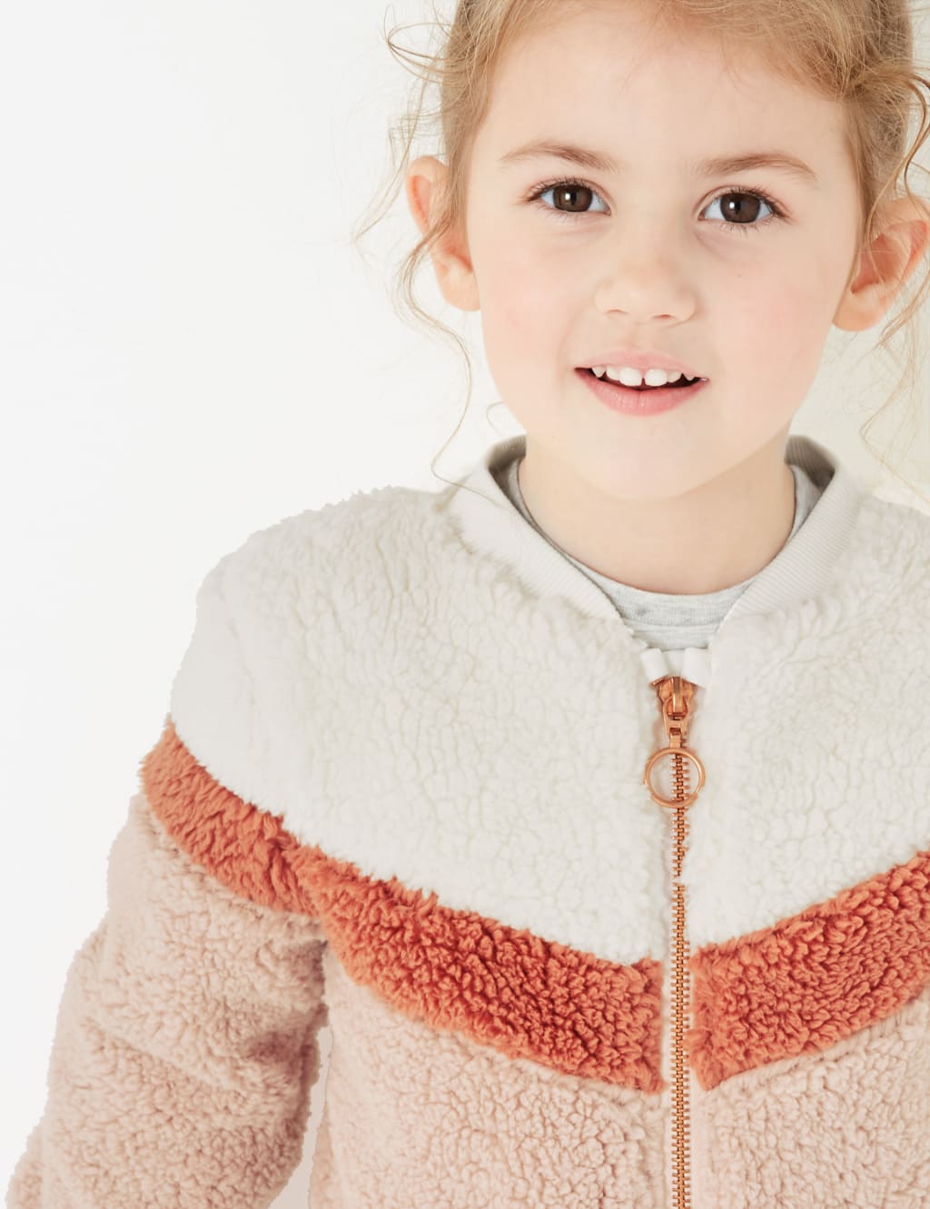 Borg Bomber Jacket (2-7 Years) 3 of 5