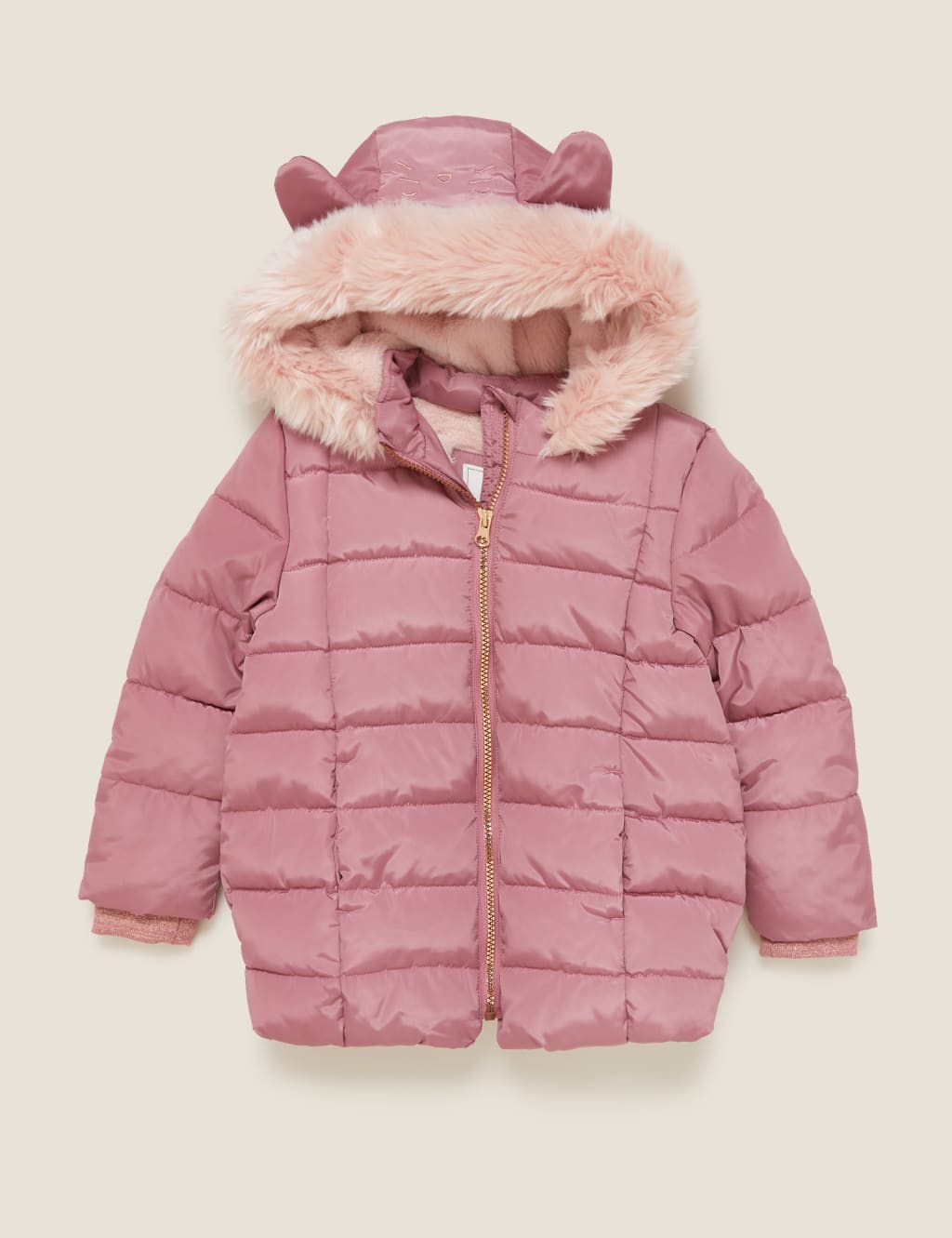 Stormwear™ Padded Kitten Ear Coat (2-7 Yrs) 2 of 5
