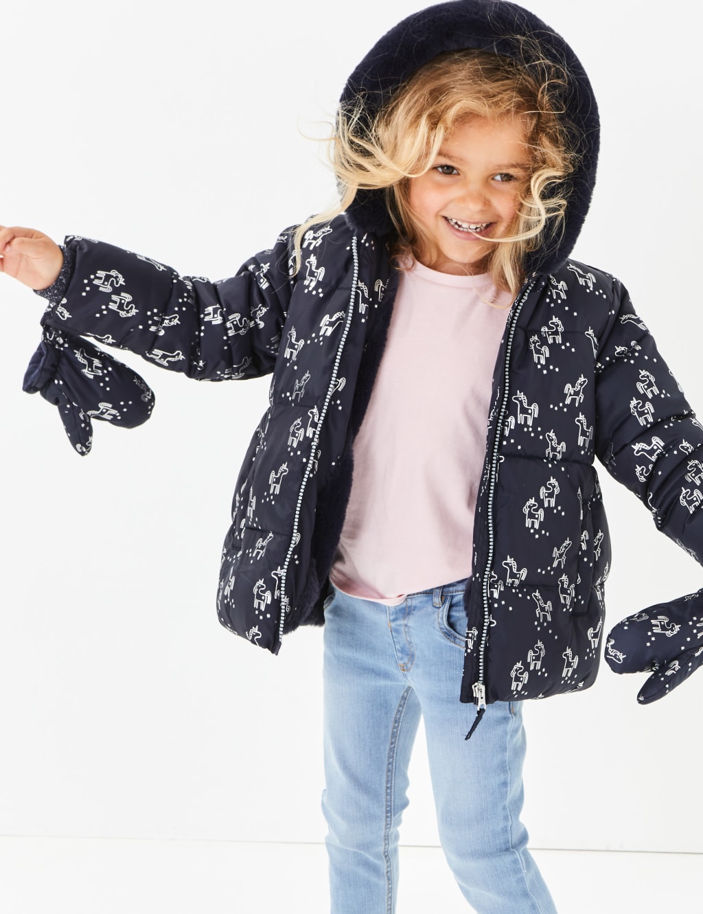 Kids unicorn coat shop