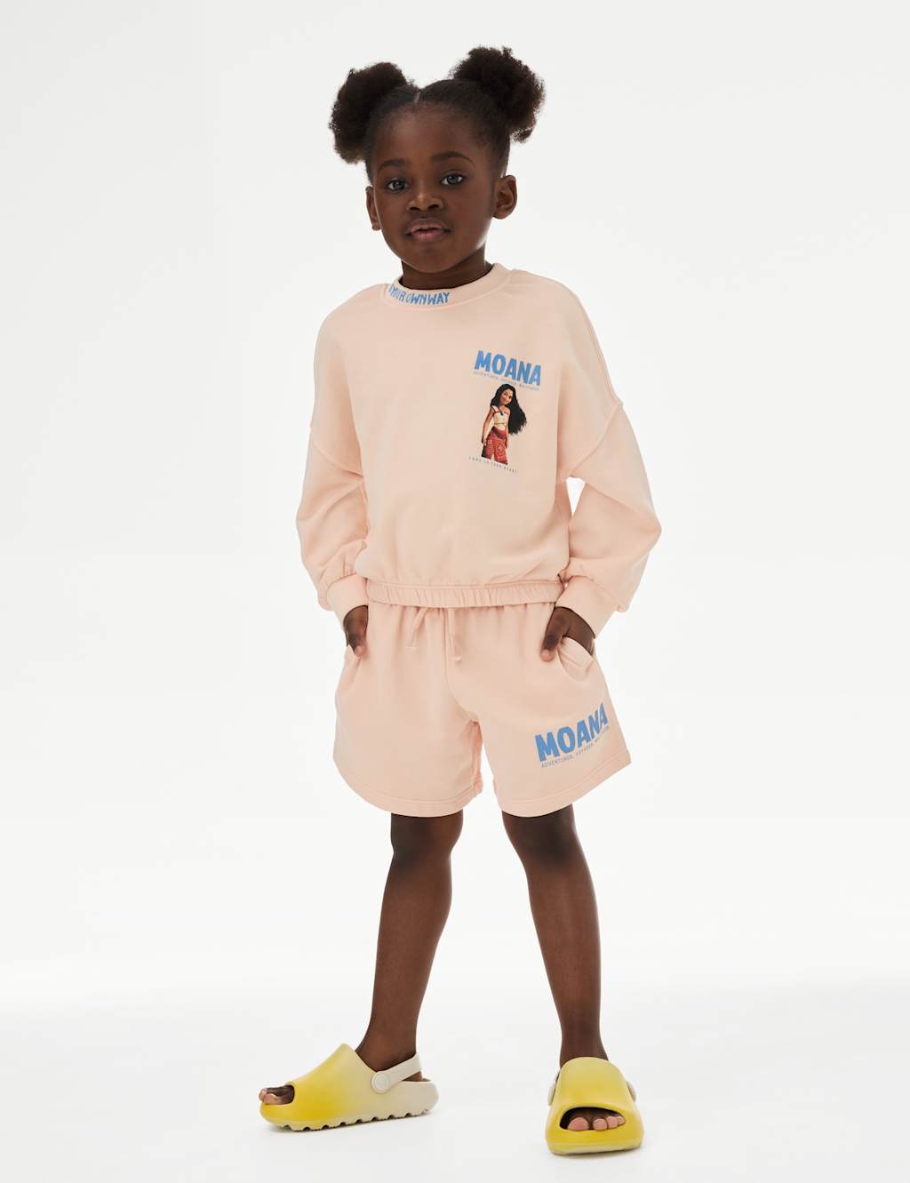 2pc Cotton Rich Moana Top & Shorts Outfit (1-8 Yrs) 1 of 5