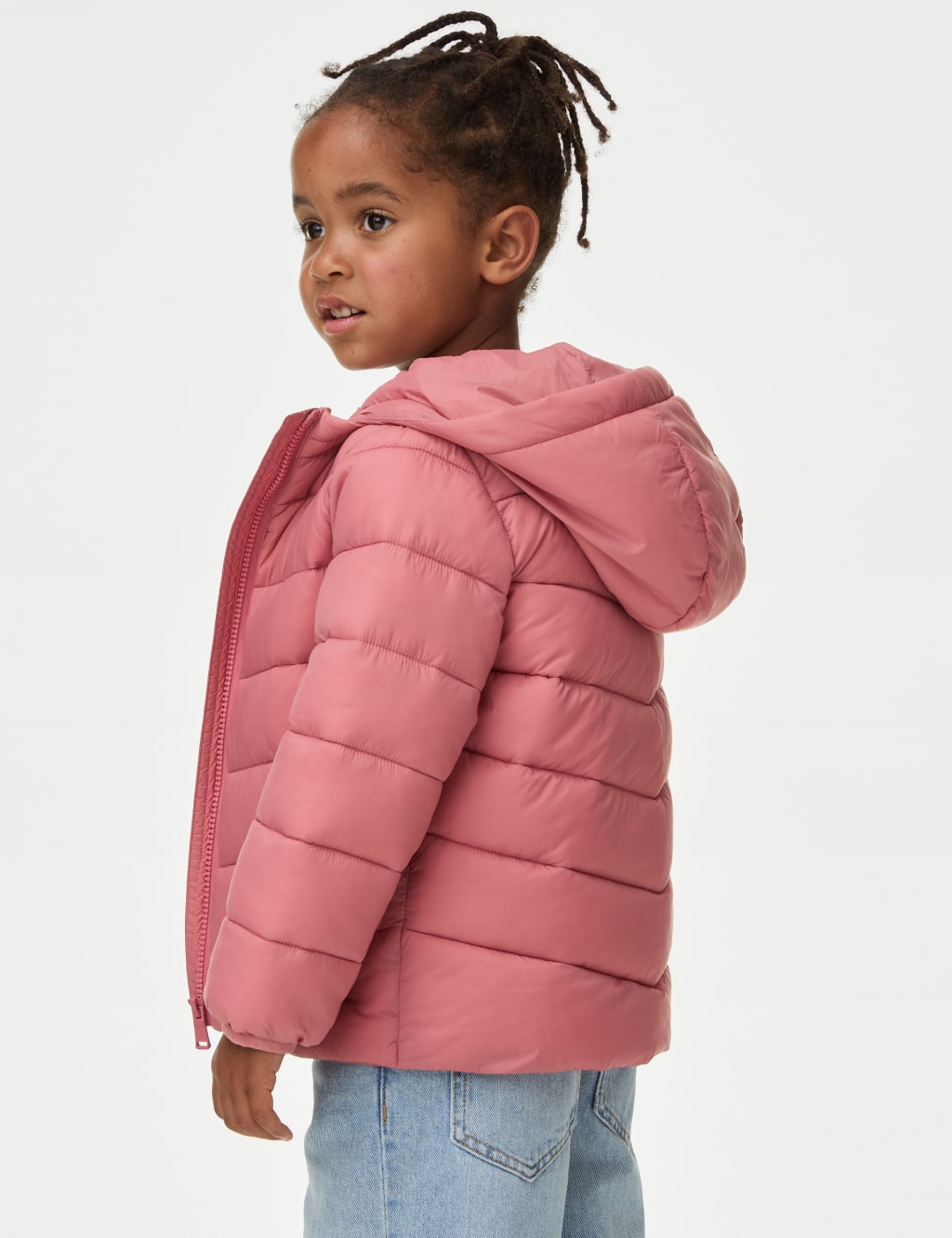 Marks and spencer pink padded jacket online