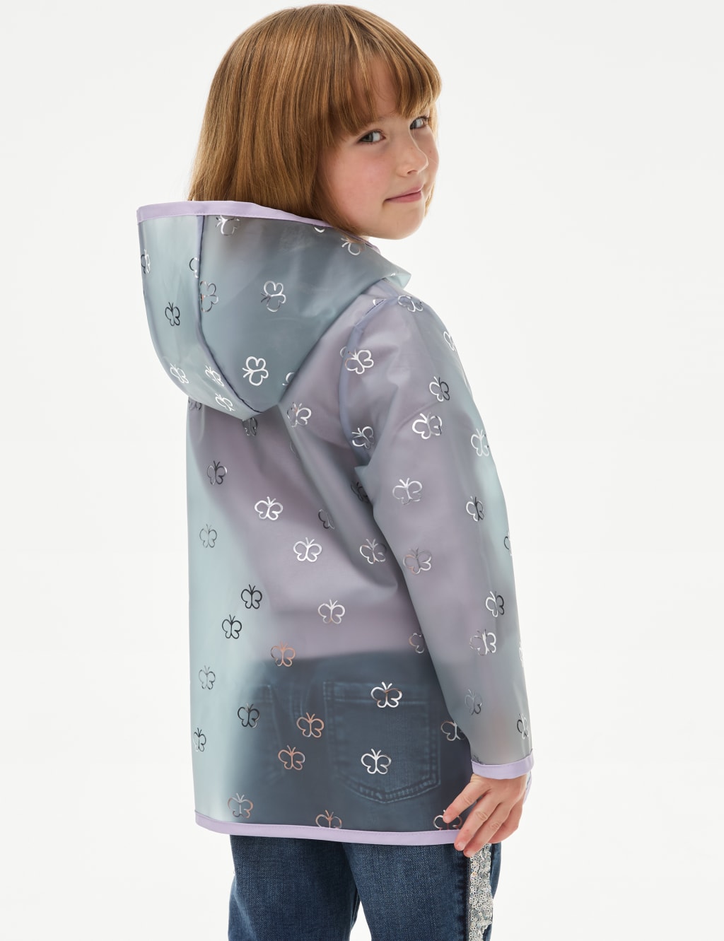 M&s girls raincoat shop