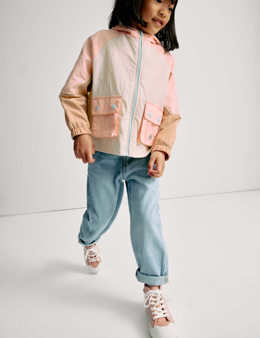 Colour Block Fisherman Coat (2-8 Yrs) 4 of 8