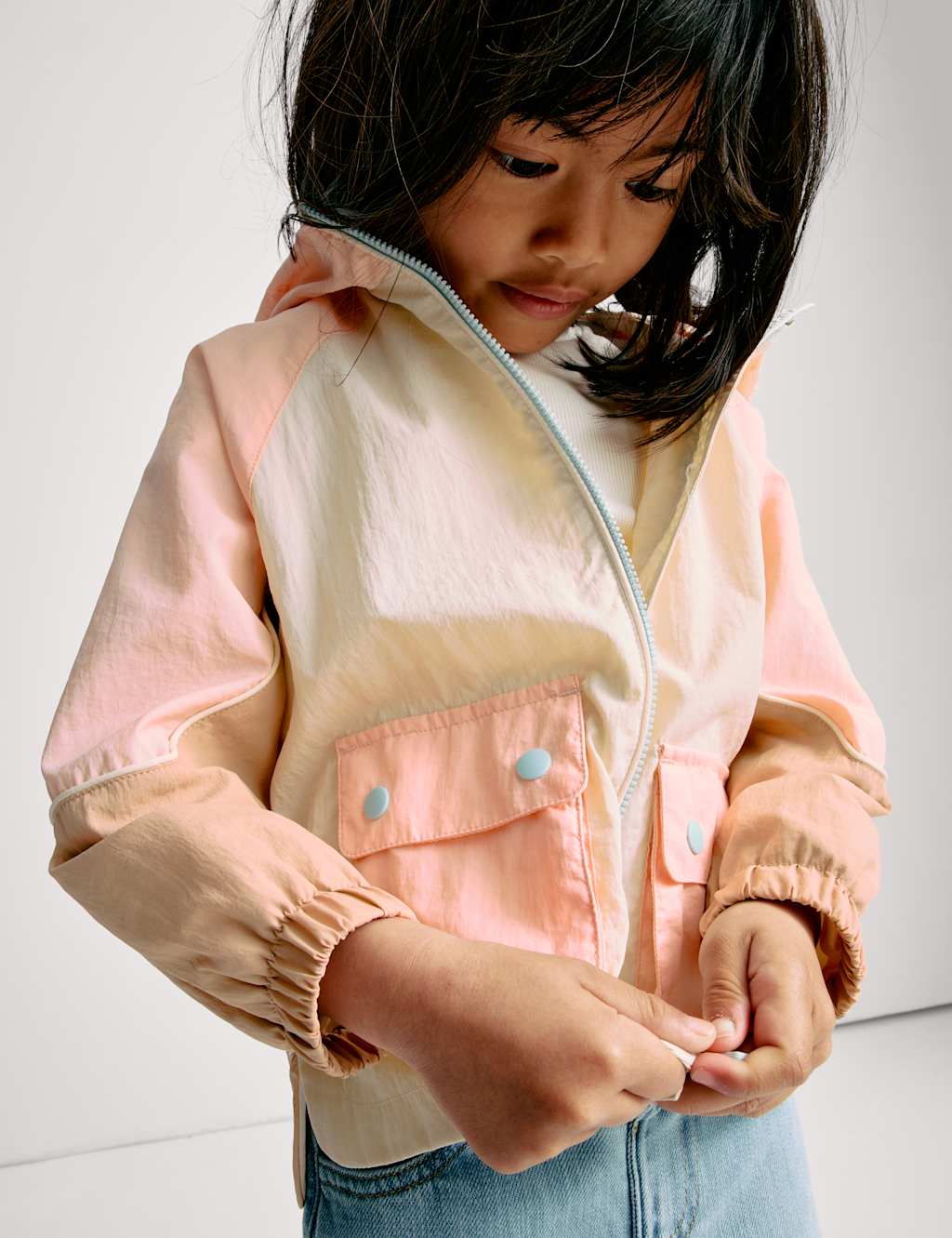 Colour Block Fisherman Coat (2-8 Yrs) 7 of 8
