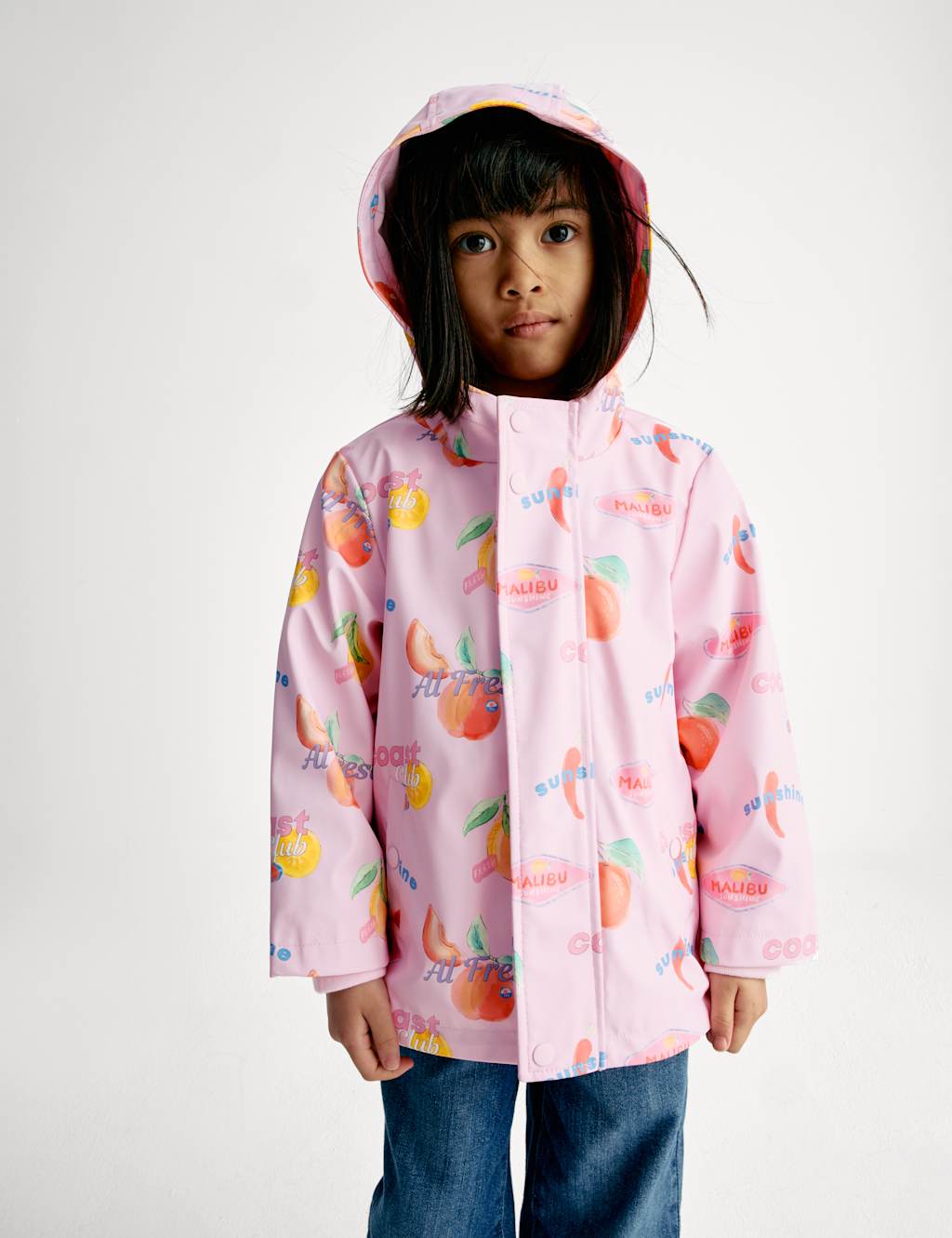 Fruit Print Fisherman Coat (2-8 Yrs) 3 of 7